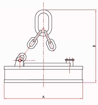 廢鋼電磁吸盤設(shè)計(jì)圖紙 廢鋼電磁吸盤設(shè)計(jì)圖紙